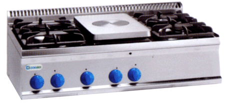 Плита газовая Tecnoinox PCP105G7