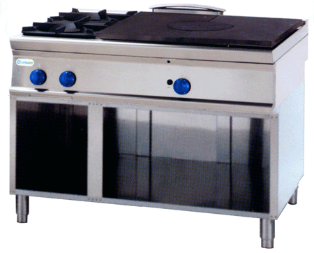 Плита газовая Tecnoinox PCPG12FG9