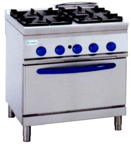 Плита газовая Tecnoinox PFG8GG9