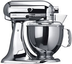 Миксер планетарный профессиональный KitchenAid 5KSM150PSECR