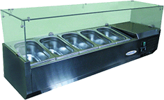 Витрина настольная холодильная STARFOOD VRX1500 II