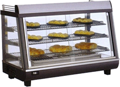 Витрина настольная тепловая STARFOOD 136L-2 (для самообслуживания)