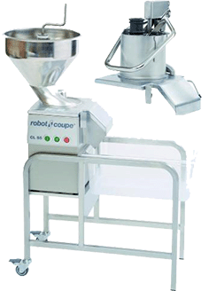 Овощерезка Robot Coupe CL55 220В с двумя бункерами