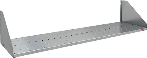 Полка настенная сплошная перфорированная HICOLD НПС-13/4 П