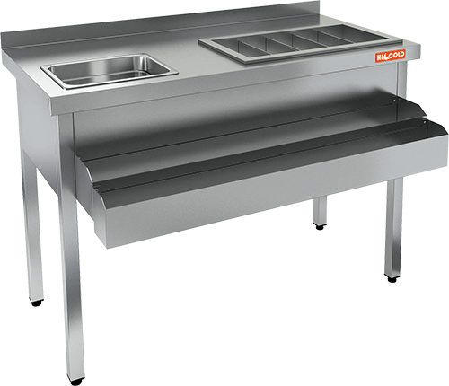 Барная станция открытая HICOLD НКС-10/5БК