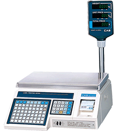 Весы торговые с печатью этикеток CAS LP-06R