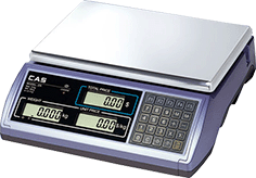 Весы торговые CAS ER-30C (LT)