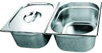 Гастроемкость нерж. GN 1/2-20 (325х265х20мм-1,5л).