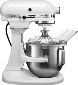 Миксер планетарный профессиональный KitchenAid 5КРМ5EWH 