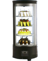 Витрина настольная холодильная STARFOOD 72L (круглая)