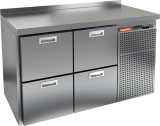 Стол охлаждаемый HICOLD GN 22 BR2 TN