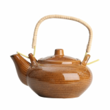 Чайник 350мл (кр2) бежев. керамика  